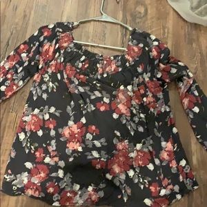 Off the shoulder shirt